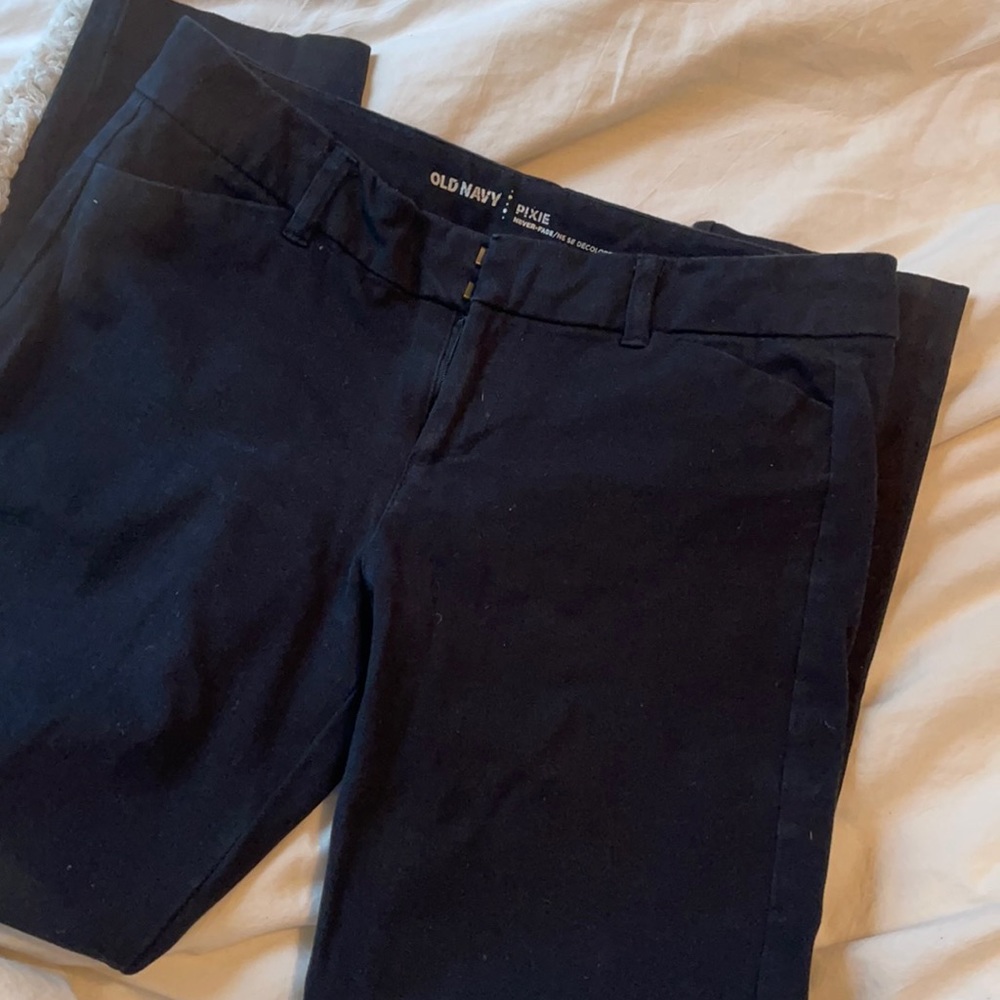 Old Navy Pixie Pant, Black, Size 4